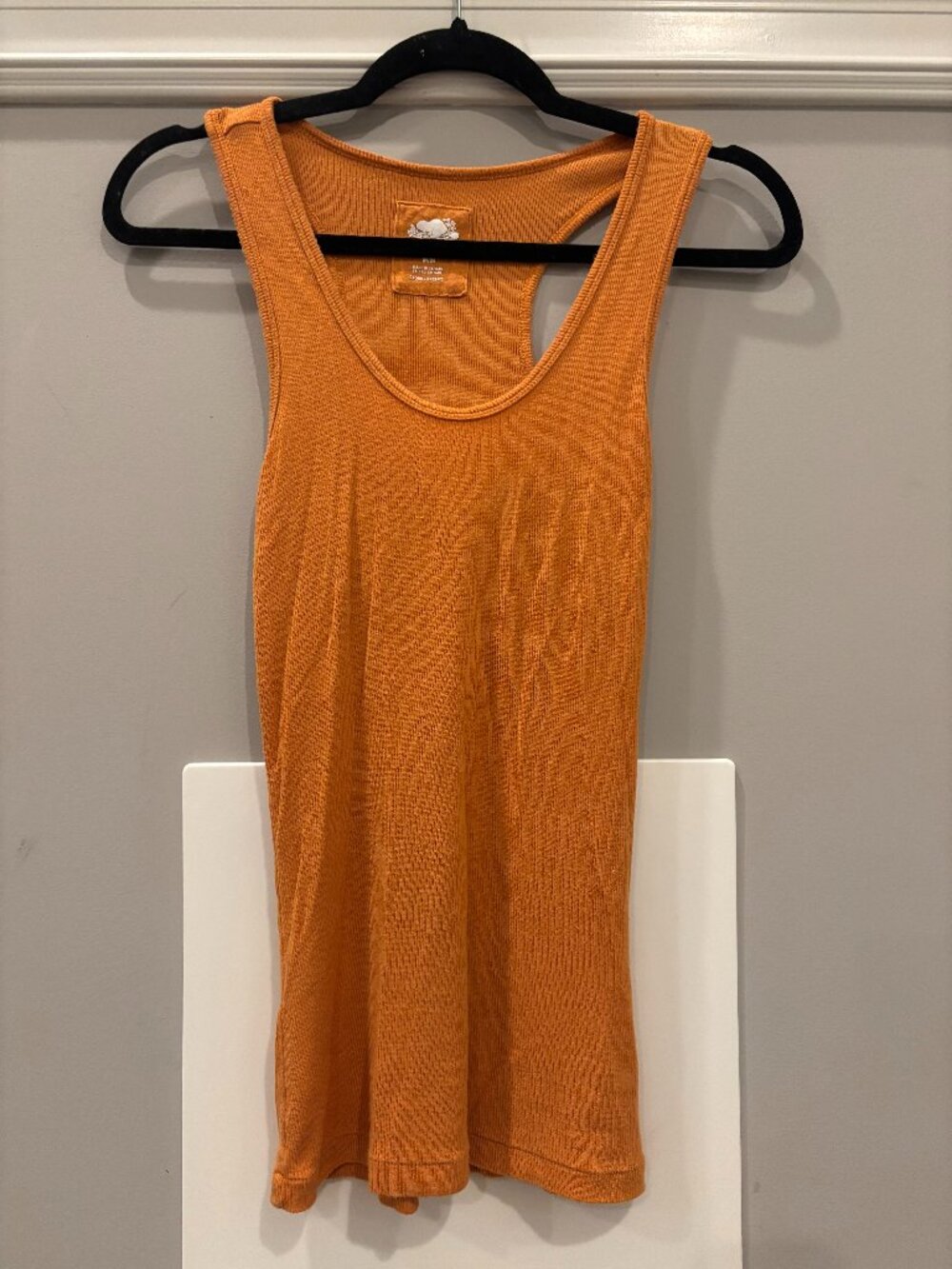 Roots Women's Orange Tank Top Medium